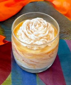 Alternative view of Marble Effect Candle