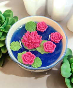 Floating Lotus Candle