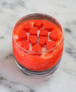 Burning Love Candle