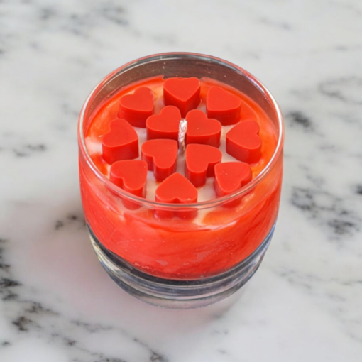 Burning Love Candle